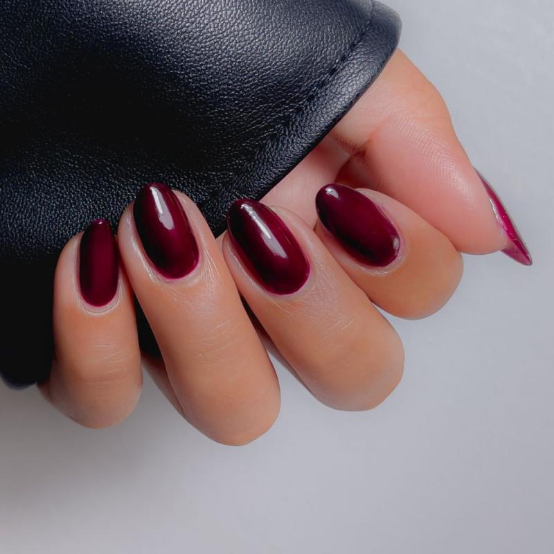 Blood Red Nail Polish, Vampire Nail Polish Picture Polish