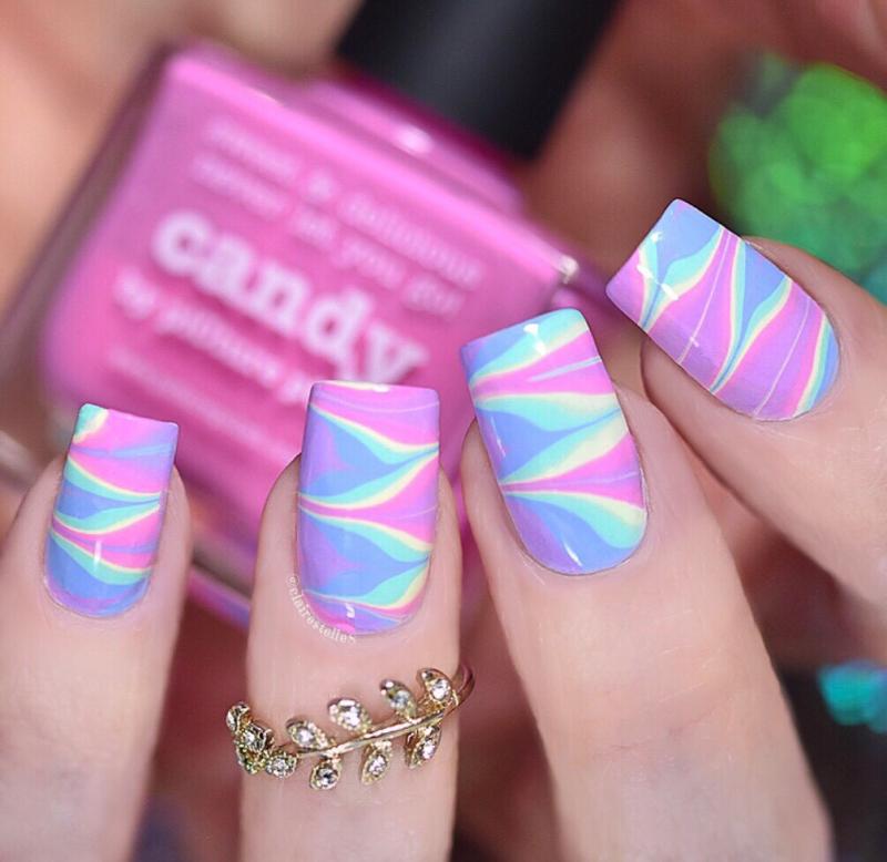 Water Marble Nails | The Joys of Water Marbling | Picture Polish