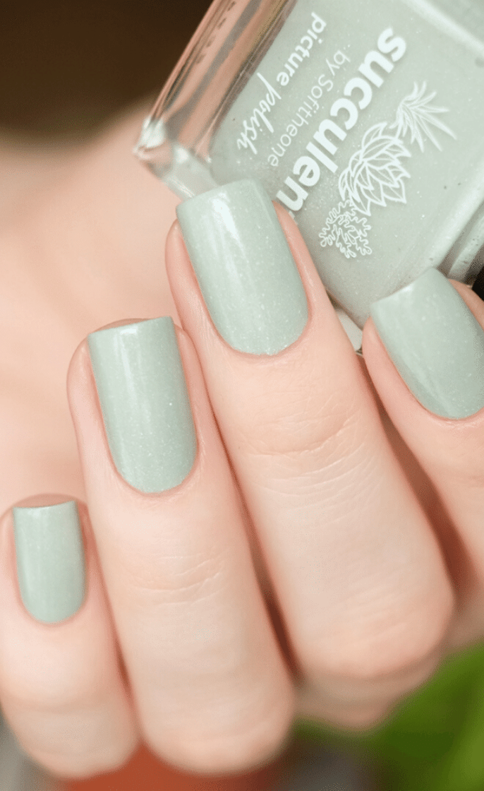 Zinc | Sage green nail polish | vegan, 10-free, + cruelty-free – Olive Ave  Polish
