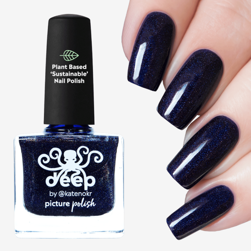 Dark Purple Holographic Polish, Deep Nail Polish | Australia