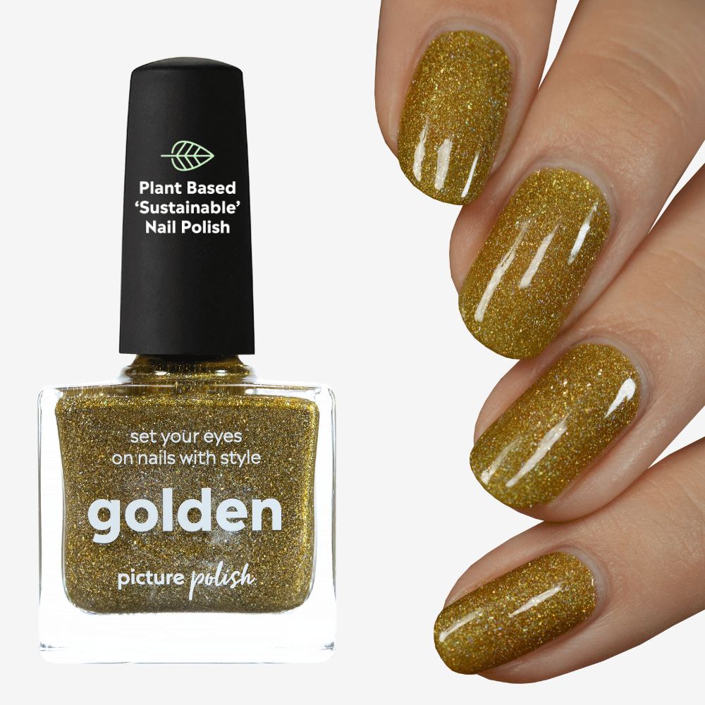 Golden Nail Polish (Retiring)