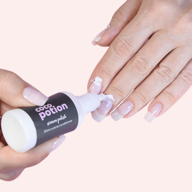 With coconut oil and vitamin D, this is no ordinary cuticle conditioner!