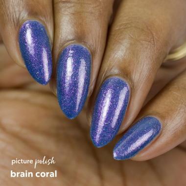 Brain Coral Nail Polish Dark Complexion