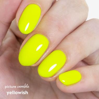 Yellowish Curable Lacquer Light Complexion